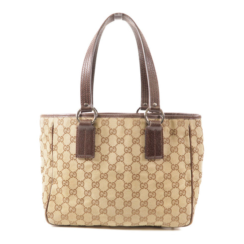 GUCCI GG Shoulder Bag Canvas 113019