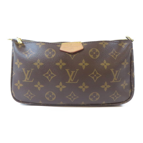 LOUIS VUITTON LV GHW Multi Pochette Accessoires 2 Way Bag M44813 Monogram Brown v2