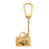 LOUIS VUITTON LV GHW Key Ring Charm PVC Beige