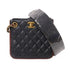 CHANEL Quilted CC GHW Bucket Tote Bag Handbag Calfskin Leather Black/Brown