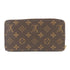 LOUIS VUITTON LV GHW Zippy Long Wallet Monogram Brown
