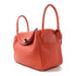 HERMES PHW Lindy 26 2 Way Bag Clemence Leather Rouge Tomate Red