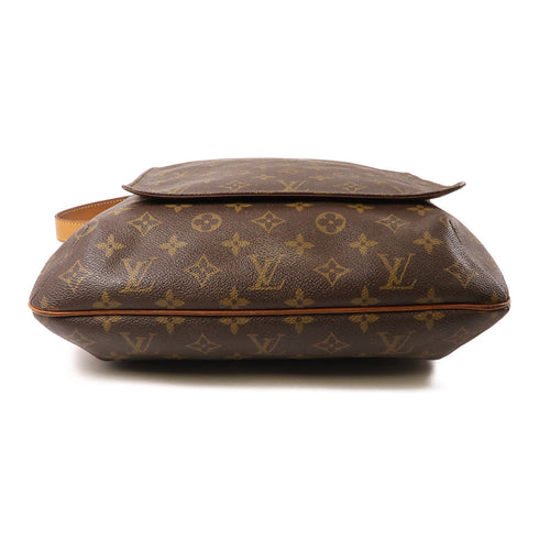 LOUIS VUITTON LV GHW Musette Shoulder Bag Crossbody M51256 Monogram Brown