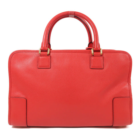 LOEWE GHW Handbag Shoulder Bag Calfskin Leather Red