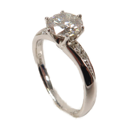 FINE JEWELRY 1.0ct Diamond Ring 950 Platinum US#5.25