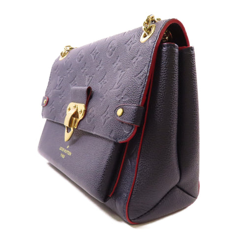 LOUIS VUITTON LV GHW Vavin PM Shoulder Bag M52271 Monogram Empreinte Navy