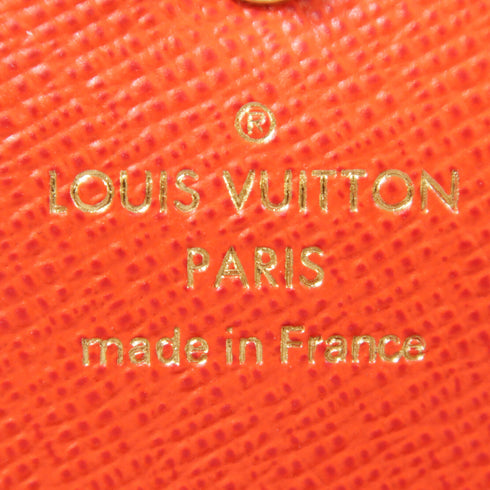 LOUIS VUITTON LV GHW Portefeuille Emily Long Wallet M62941 Monogram Brown/Red