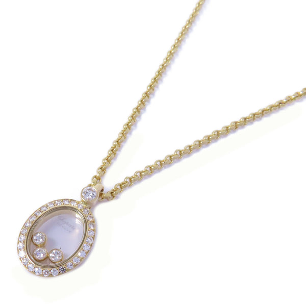 Chopard Happy Diamond Necklace 18K Yellow Gold