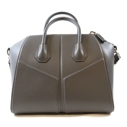 GIVENCHY SHW Antigona 2 Way Bag 3C0164 Calfskin Leather Grey