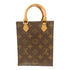 LOUIS VUITTON LV Petit Sac Plat 2 Way Shoulder Bag Handbag M69442 Monogram Brown v3