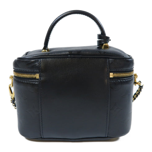 LOUIS VUITTON LV GHW Vanity PM 2 Way Shoulder Bag M57118 Monogram Ink Black