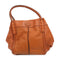 TOD'S SHW Hand Bag Calfskin Leather Orange