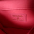 CHANEL Quilted CC GHW Chain Shoulder Bag Canvas Red
