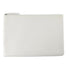 BALENCIAGA SHW Clutch Bag Calfskin Leather White