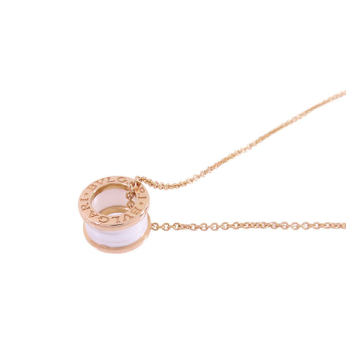 BVLGARI B-zero1 Necklace 18K Rose Gold Ceramic
