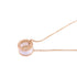BVLGARI B-zero1 Necklace 18K Rose Gold Ceramic
