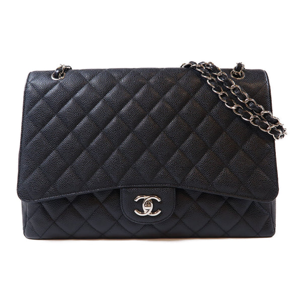 CHANEL CC SHW Classic Chain Shoulder Bag A58601 Leather Black