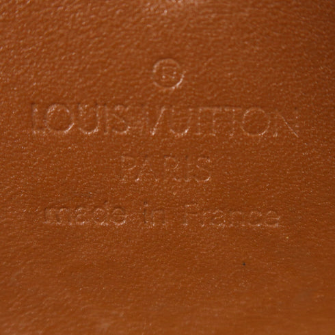 LOUIS VUITTON LV GHW Long Wallet M65107 Vernis Brown