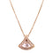 BVLGARI Divina Diamond Necklace P2TPEE 18K Yellow Gold