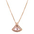 BVLGARI Divina Diamond Necklace P2TPEE 18K Yellow Gold