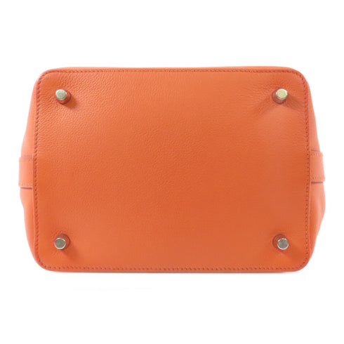 HERMES PHW Tool Box 20 Handbag 2 Way Shoulder Bag Evercolor Crevette