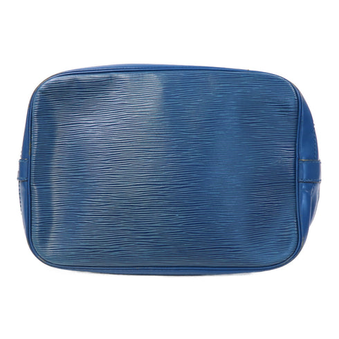 LOUIS VUITTON LV GHW Petit Noe Shoulder Bag M44105 Epi Leather Blue