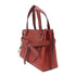LOEWE GHW Gate Tote Bag 2 Way Shoulder Bag Handbag Calfskin Leather Red