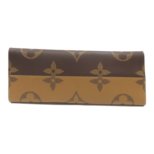 LOUIS VUITTON LV GHW On The Go GM 2 Way Bag M44576 Monogram Giant Reverse Brown