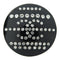 CHANEL CC PVC Brooch Black/White