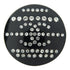 CHANEL CC PVC Brooch Black/White