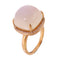 Fine Jewelry Moon Stone Ring US#4.75 18K Rose Gold