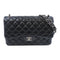 CHANELQuilted CC SHW Classic Jumbo Shoulder Bag A58600 Lambskin Leather Black