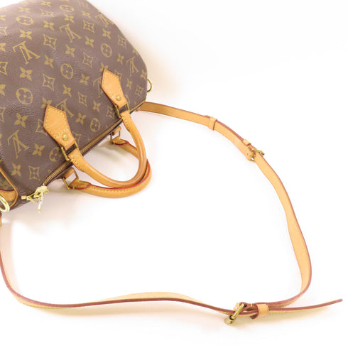 LOUIS VUITTON LV GHW Speedy Bandouliere 30 2 Way Shoulder Bag M40391 Monogram
