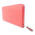 HERMES PHW Silk In Classic Long Wallet Veau Epsom Leather Pink