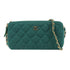 CHANEL Quilted CC GHW Chain Shoulder Bag AP0248 Canvas Green
