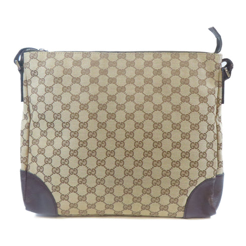GUCCI GG SHW Shoulder Crossbody Bag Canvas Brown