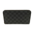 LOUIS VUITTON LV SHW Zippy Organizer Wallet N60111 Damier Graphite Black Gray