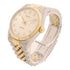 ROLEX Datejust Automatic Watch 16233 18K Yellow Gold/Stainless Steel Silver