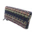 CHANEL CC SHW Pouch Clutch Bag Tweed Black Multicolor
