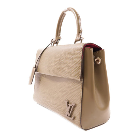 LOUIS VUITTON LV SHW Cluny Mini 2 Way Shoulder Handbag M59108 Epi Smoky Brown