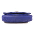 CHANEL CC SHW Chain Shoulder Bag Calfskin Leather Blue