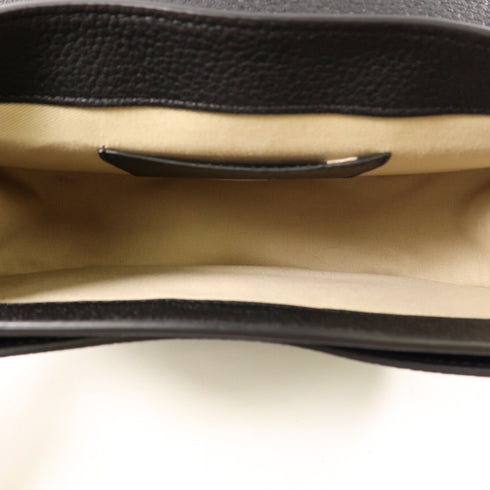 Chloe Tess Bag 2 Way Shoulder Handbag Calfskin Leather Black