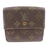 LOUIS VUITTON LV GHW Wallet M61652 Monogram Brown