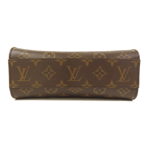 LOUIS VUITTON LV GHW Sac Plat BB 2 Way Shoulder Bag M46265 Monogram Brown v2