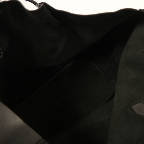 GIVENCHY GHW Tote Bag Handbag Calfskin Leather Black