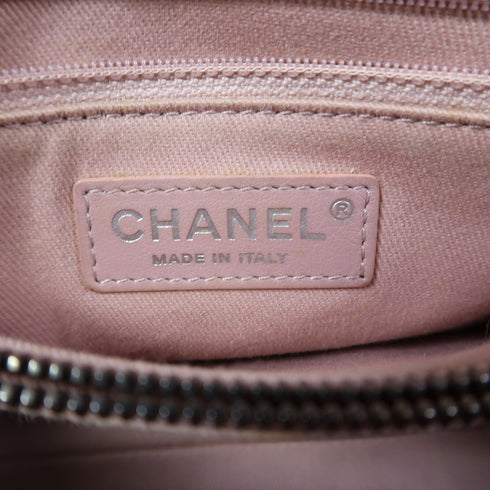 CHANEL Quilted CC SHW Coco Handle 2 Way Chain Shoulder Bag Calfskin Leather Pink