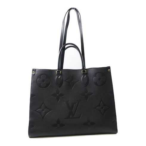 LOUIS VUITTON LV GHW On The Go 2 Way Bag M44925 Monogram Empreinte Black