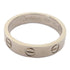 CARTIER Love Ring Mini 18K White Gold US#4.5 #49