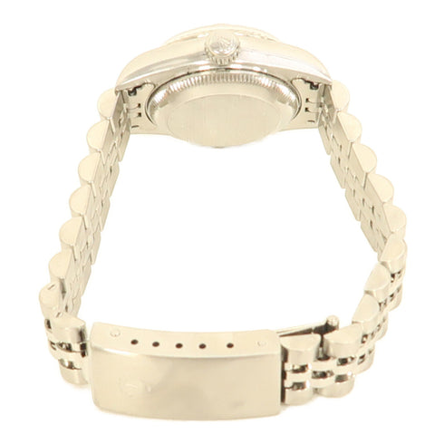 ROLEX Datejust 26mm Diamond Automatic Watch #79174G 18KWG Stainless Steel Silver