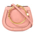 Chloe GHW Shoulder Bag Calfskin Leather Pink